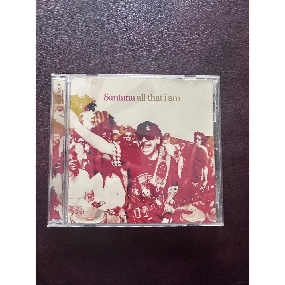 Santana All That I Am CD 2005 Arista Latin Rock Album